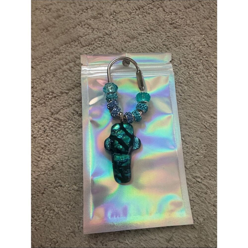Gorgeous cross bag charm - NEW